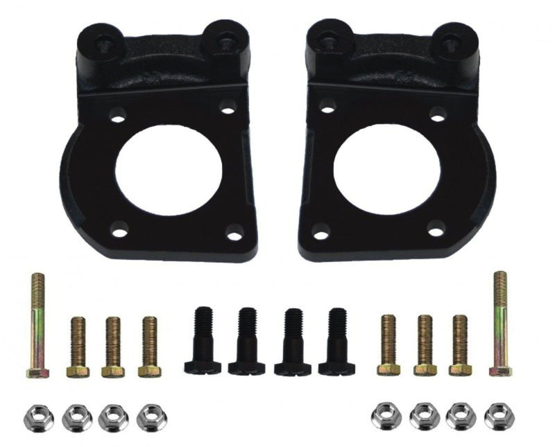 Caliper Mounting Bracket Set LEED BRAKES K/H With Hardware Mustang 4 Piston