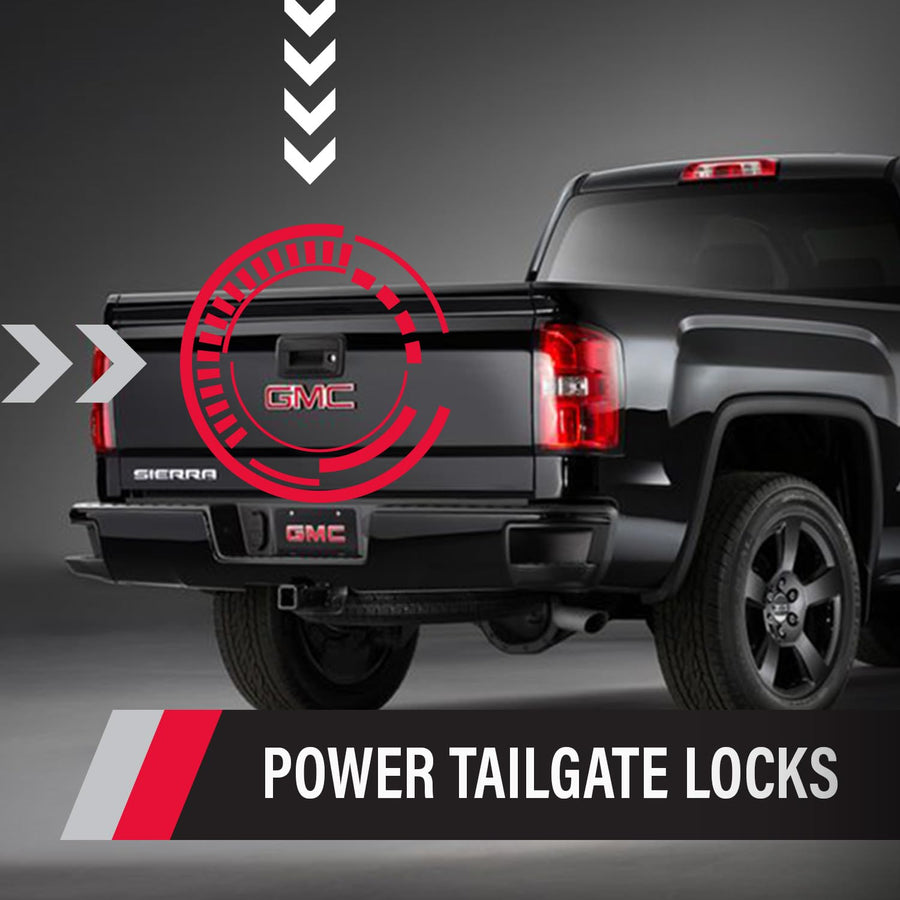 Power Tailgate Lock – Pop & Lock for Chevrolet Silverado 1500 and GMC Sierra 1500 - Fits Model 2007 to 2013 (PL8120Q)