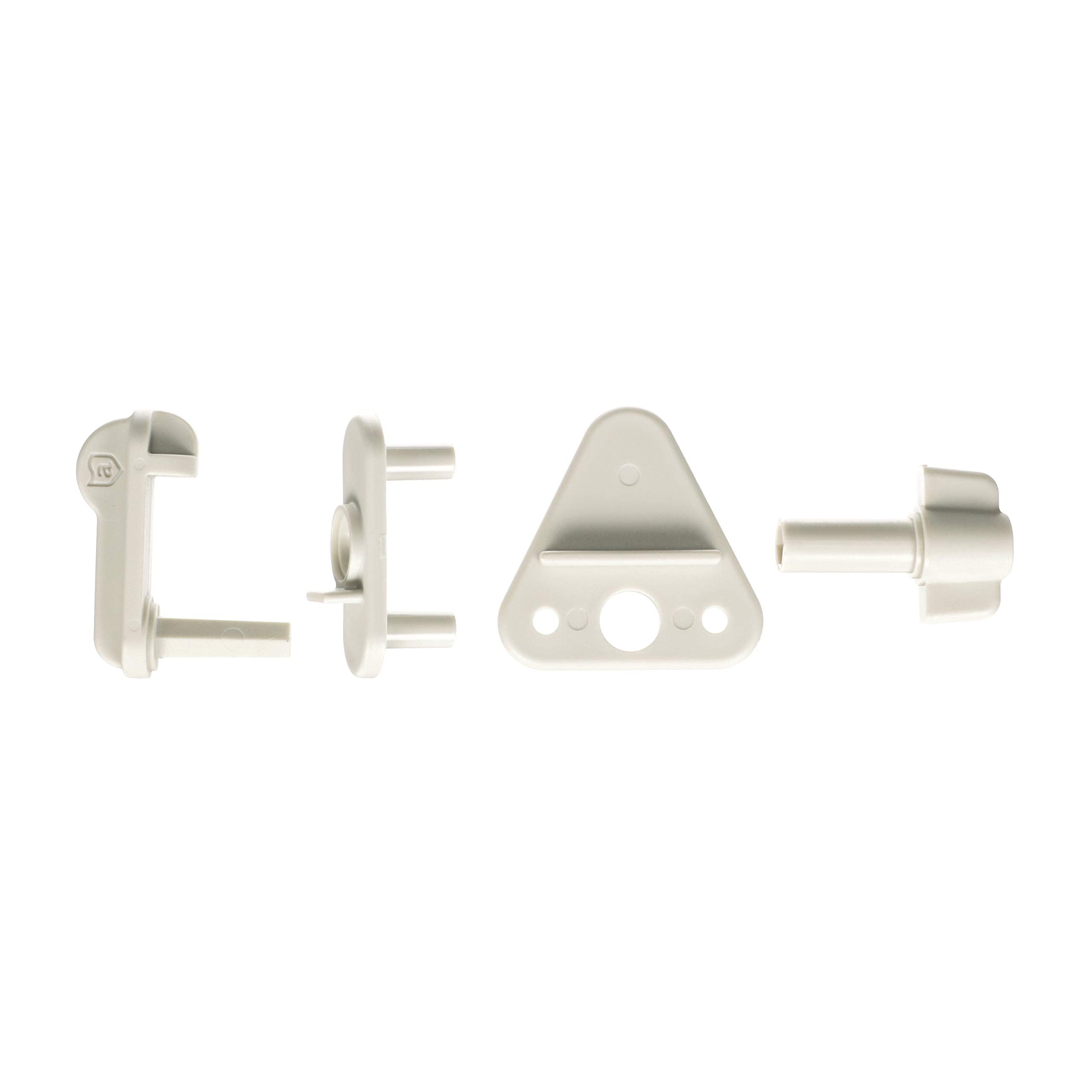 Pontoon Replacement Latch Attwood 11404-6, Universal Sizing for Square Frames 1 Inch to 1 ¼ Inch, Fits Left- or Right-Hinge Gate