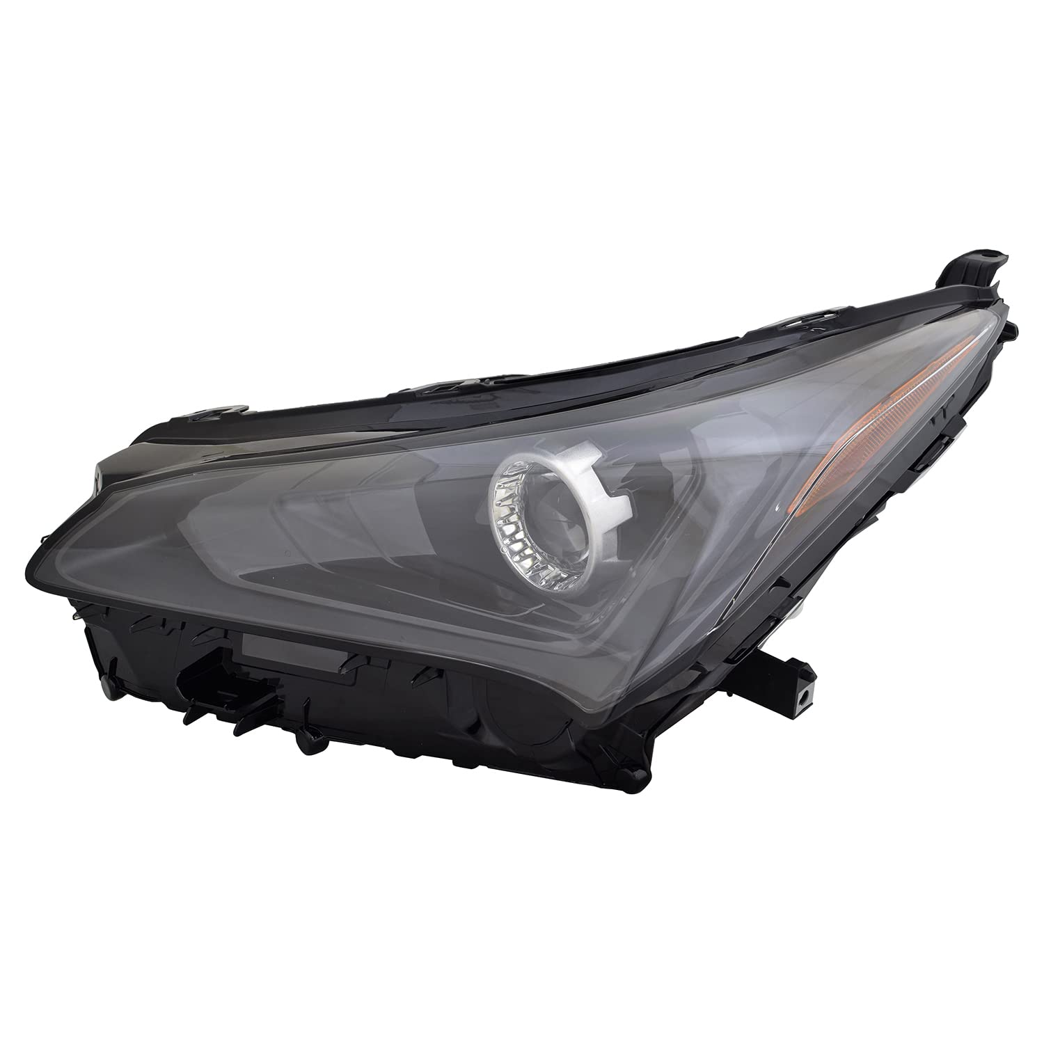 Left TYC Headlight Assembly Compatible with 2018-2021 Lexus NX300