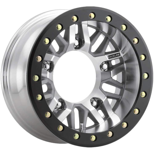 Raceline Ryno RT RT291M Black Wheel with Machined (17 x 1. inches /1 x 1 mm, 1 inches Offset)