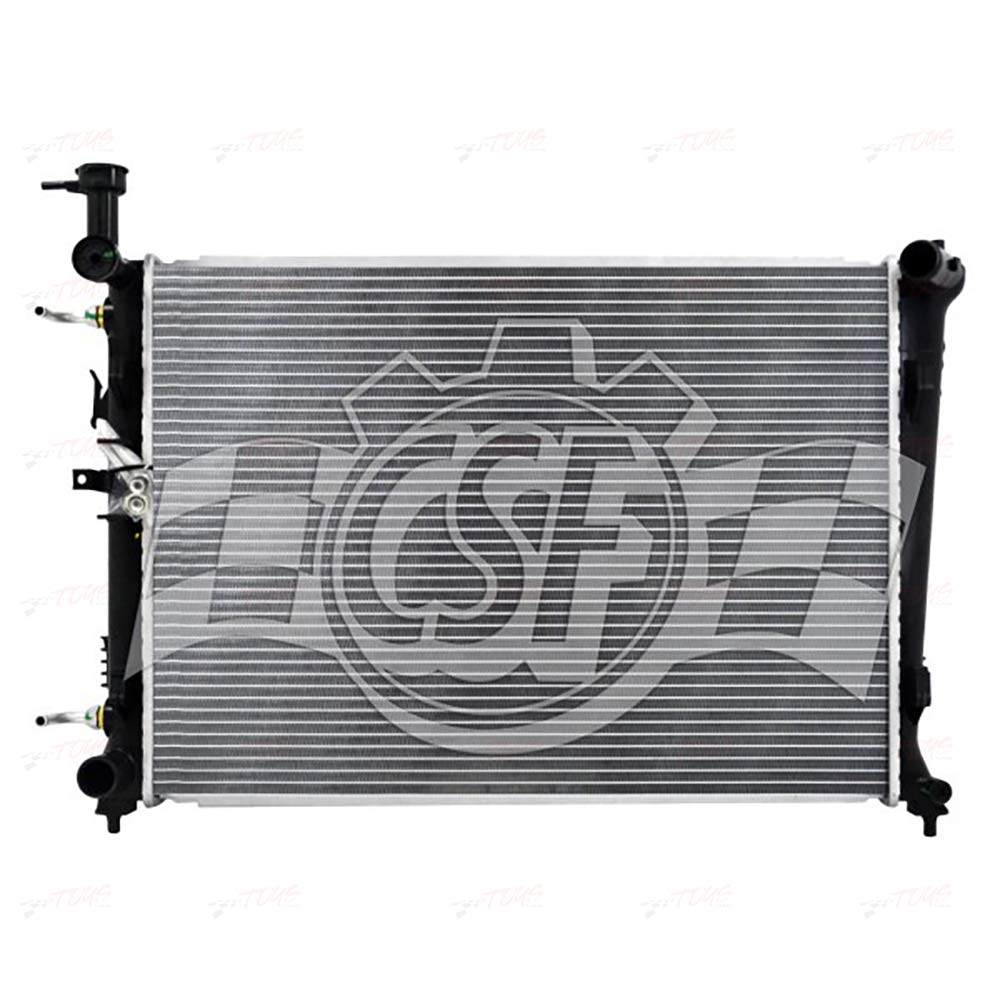 Radiators CSF 3835: Radiator, Kia Forte 2.0L 2013-2010; Kia Forte5 2.0L 2013-2010; Kia Forte Koup 2.0L 2013-2012; Kia Forte 2.4L 2013-2010; Kia Forte5 2.4L 2013-2010; Kia Forte Koup 2.4L 2013-2012