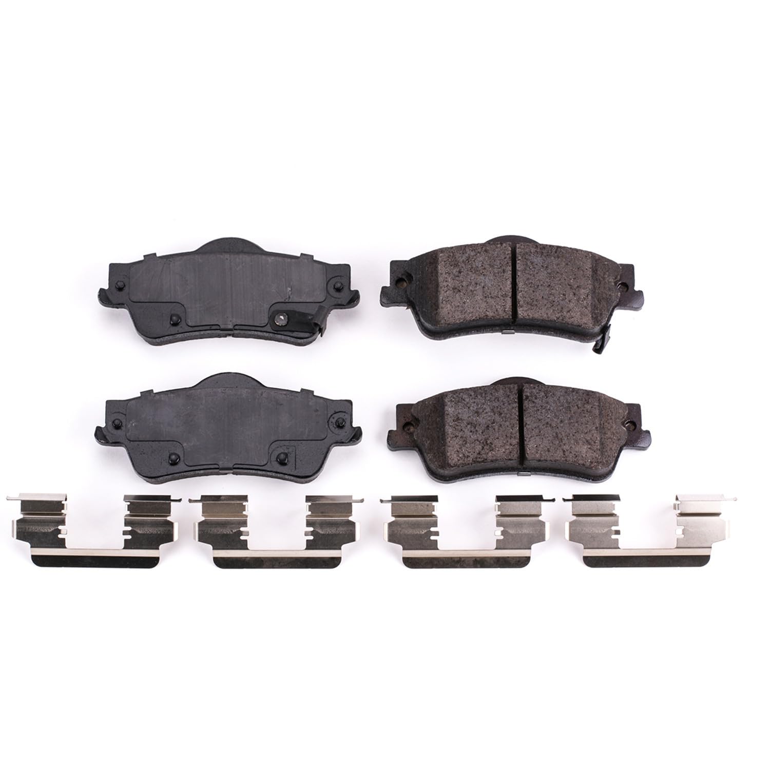 Power Stop Front Brake Kit For Chevrolet Caprice 2011-17 |Pontiac G8 2008-09 |SS 2014 - Ceramic Brake Pads With Installation Hardware, 17-1352