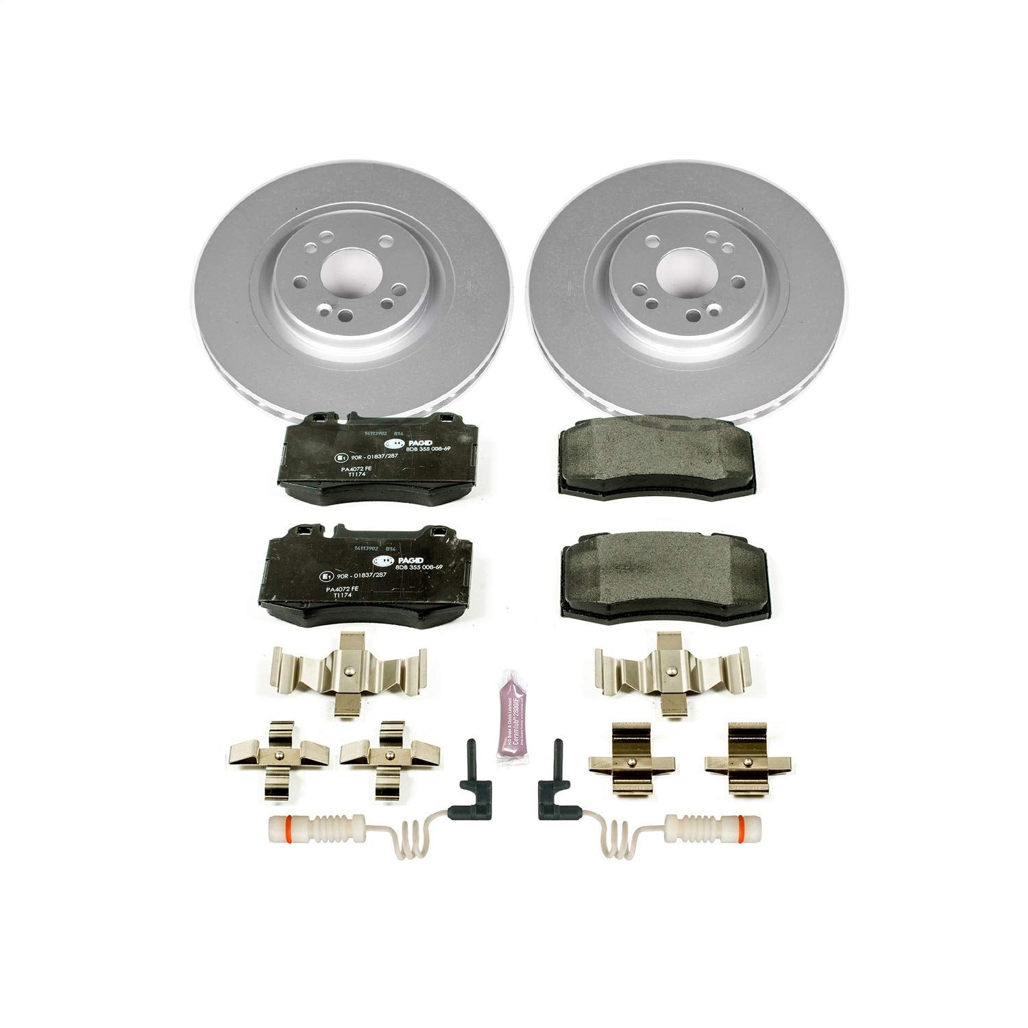 Euro-Stop Power Stop Brake Kit For Mercedes-Benz ML430 2000-2001, Mercedes-Benz ML500 2002-2005, Mercedes-Benz ML55 AMG 2000-2003 [Model Specific]