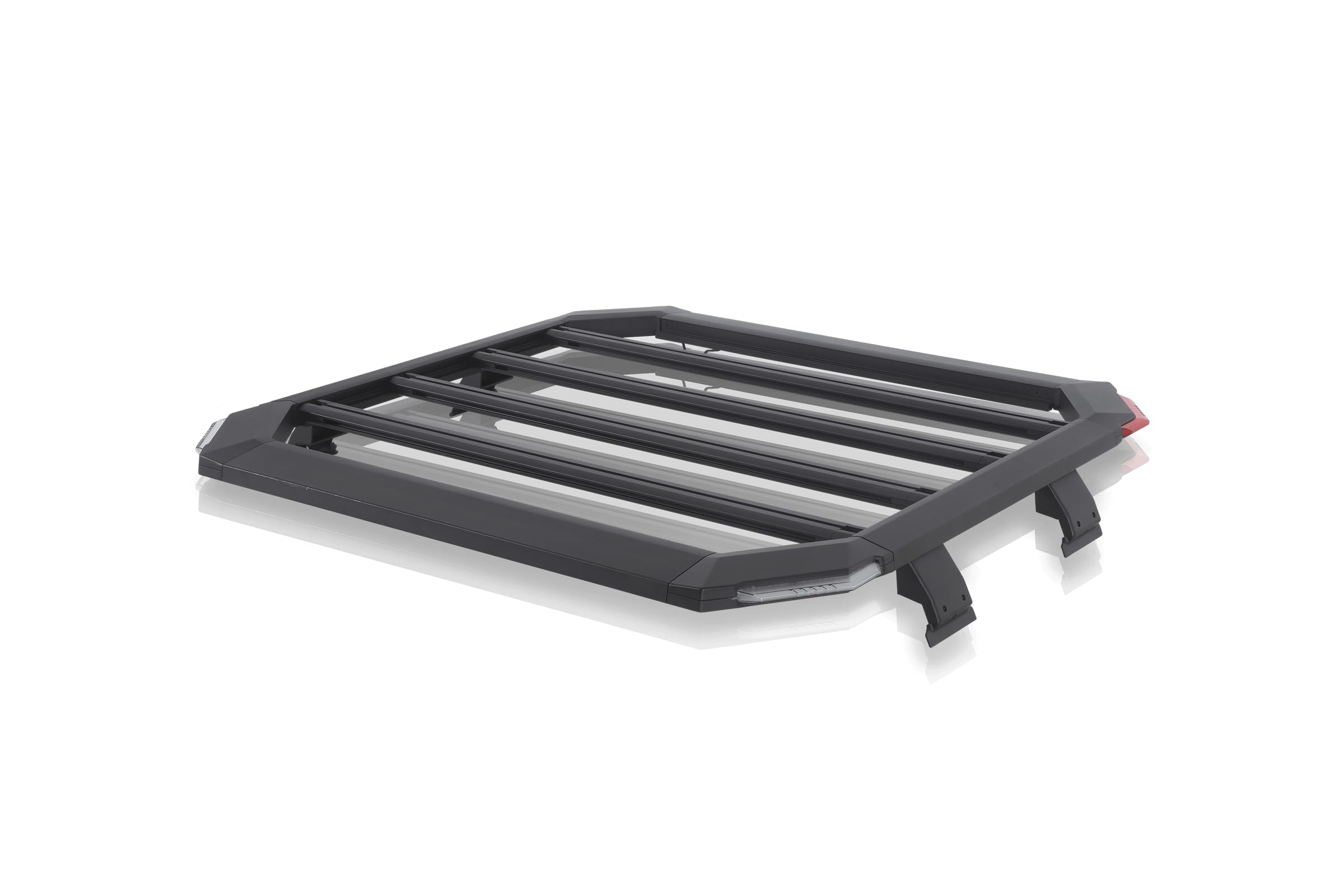 Attica4x4 Cobra Tek - Frontier Series Roof Rack | Compatible with Jeep Wrangler JL (2018-2023) / Gladiator (2019-2023) | Durable, Stylish, and Functional 4DR Full Size Rack with LED Lights.