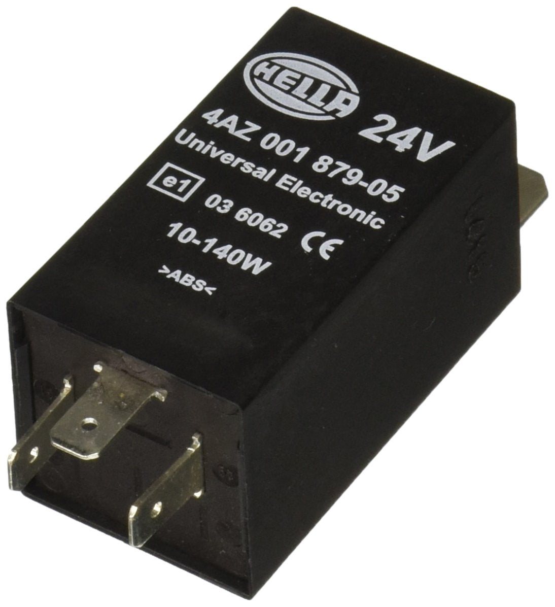 HELLA Flasher 001879051 24V 3 Pin 10-140W, Multi
