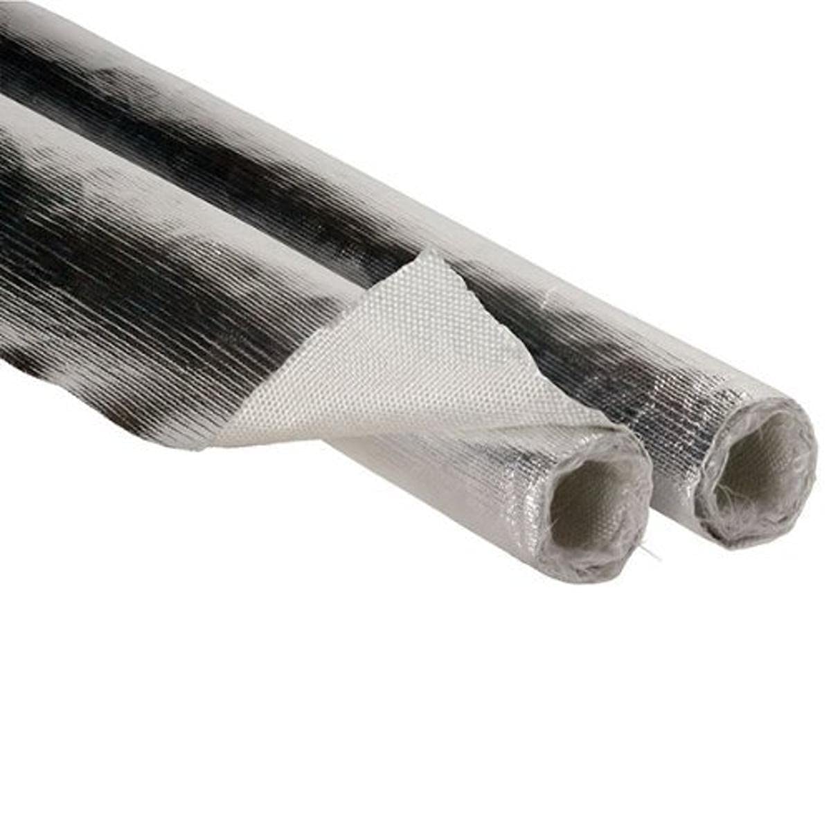 Heatshield Products 721202 HP Heatshield Mat 0.030" Thick x 24" x 24" (With Adhesive), Silver/Aluminum