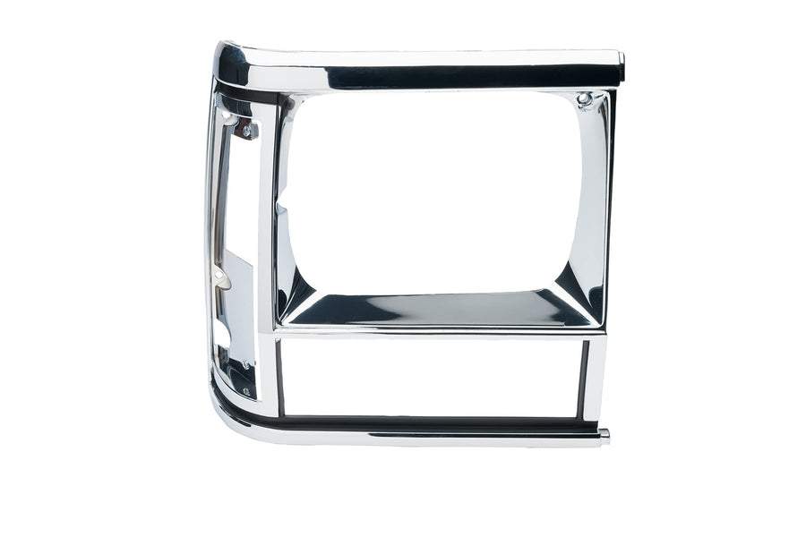 12419.14 | Omix | Right Headlight Bezel, Chrome | OE Reference: 55034078 | Fits 1991-1996 Jeep Cherokee XJ
