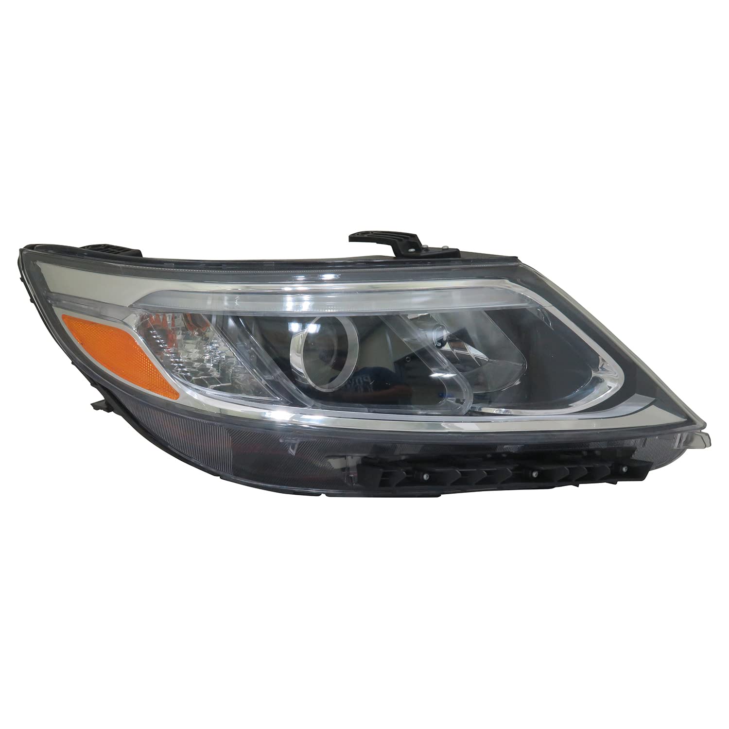 Right TYC Headlight Assembly Compatible with 2014-2015 Kia Sorento