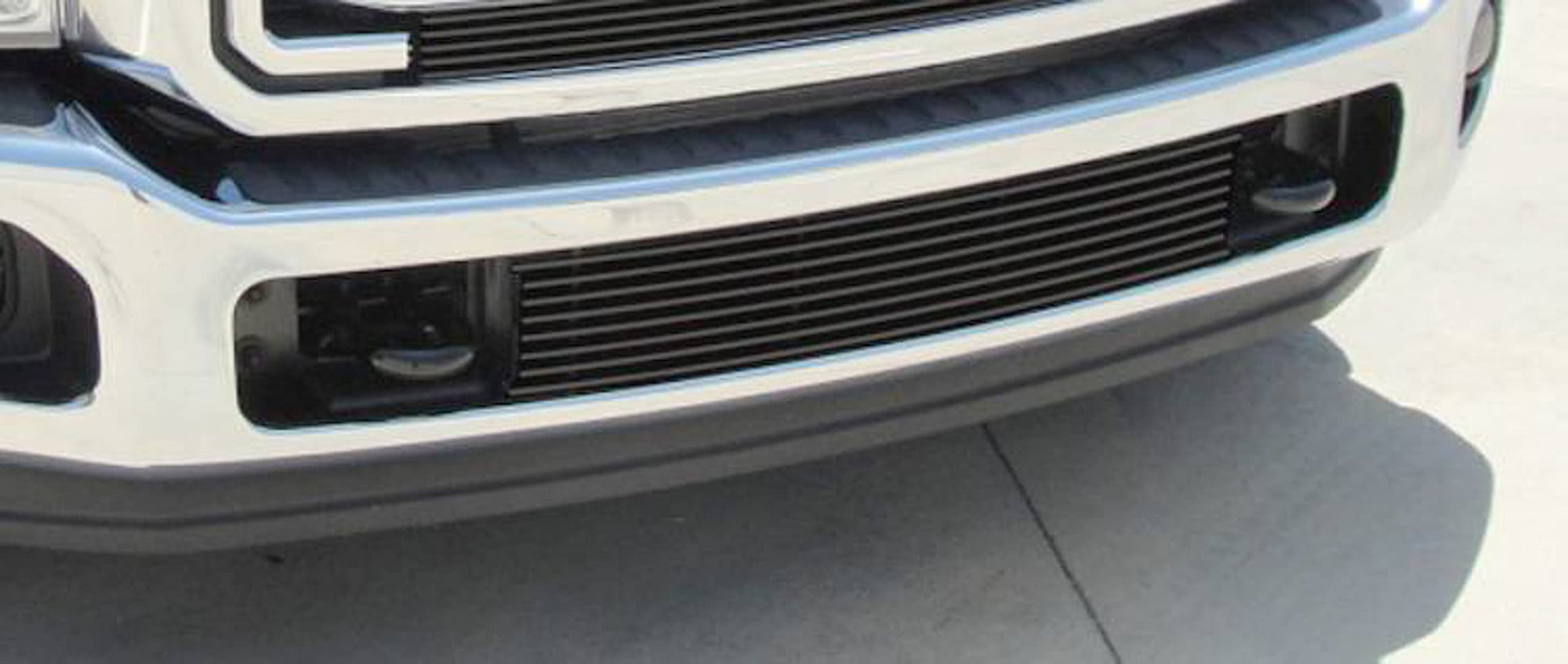 2011-2016 T-Rex Grilles Super Duty Billet Bumper Grille, Black, 1 Pc, Bolt-On - PN #25546B