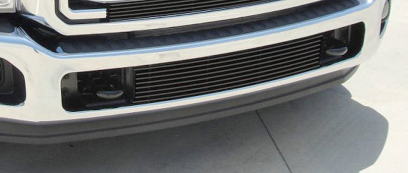 2011-2016 T-Rex Grilles Super Duty Billet Bumper Grille, Black, 1 Pc, Bolt-On - PN #25546B