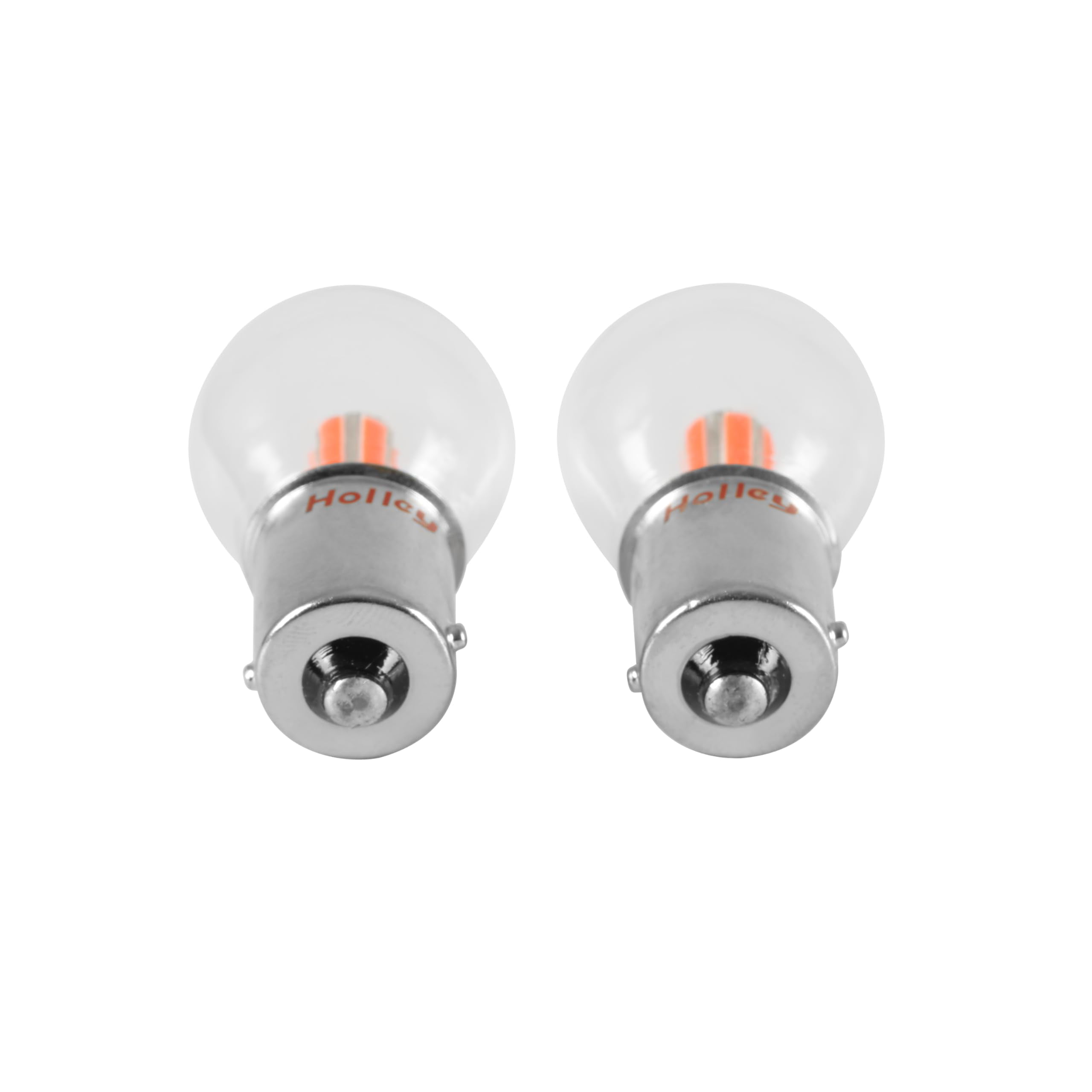 Holley HLED25 RetroBright LED Bulbs - Turn Signal 1156 - Red - Pair