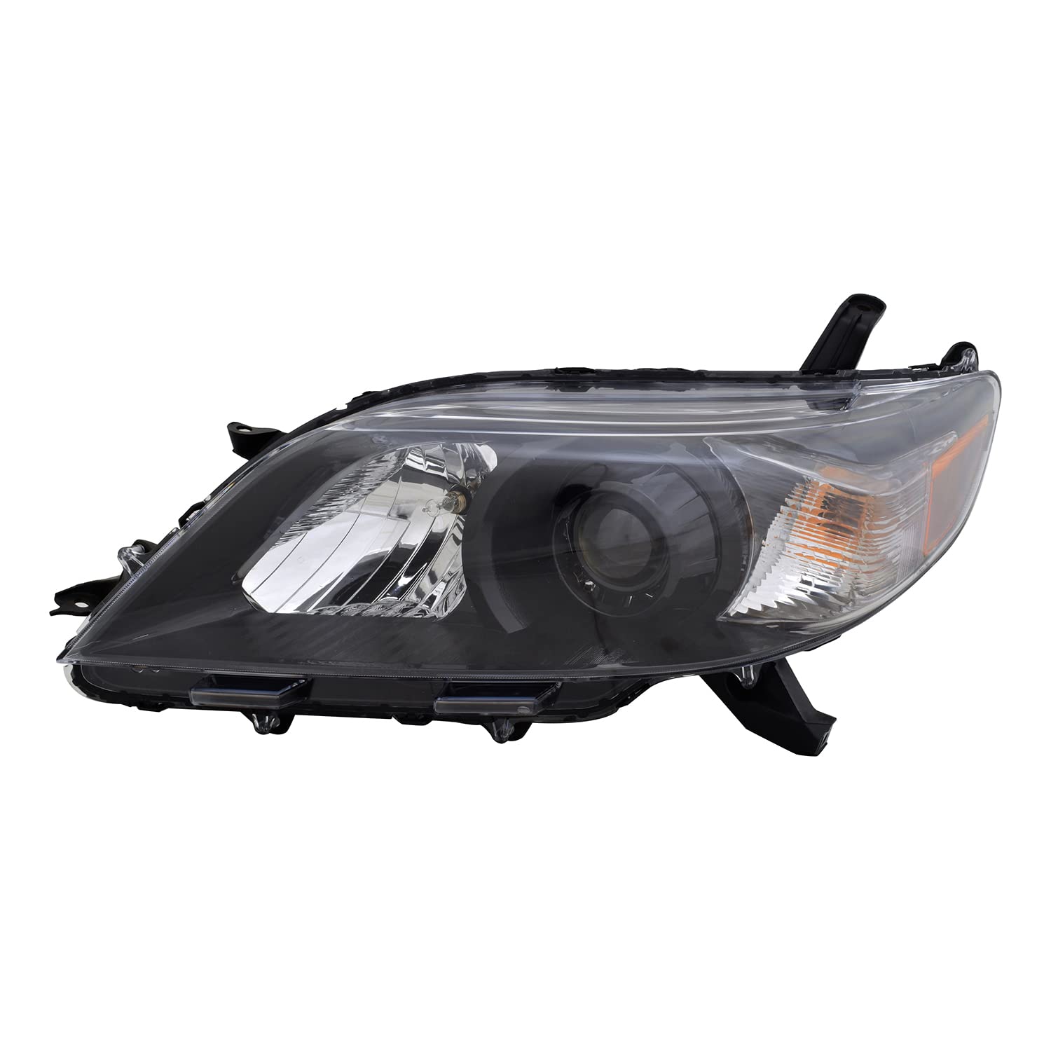 Left TYC Headlight Assembly Compatible with 2011-2014 Toyota Sienna