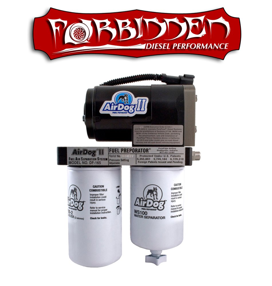 Chevy Duramax PureFlow AirDog 15+ FP-100 GPH Air/Fuel Separation System (A4SPBC090)
