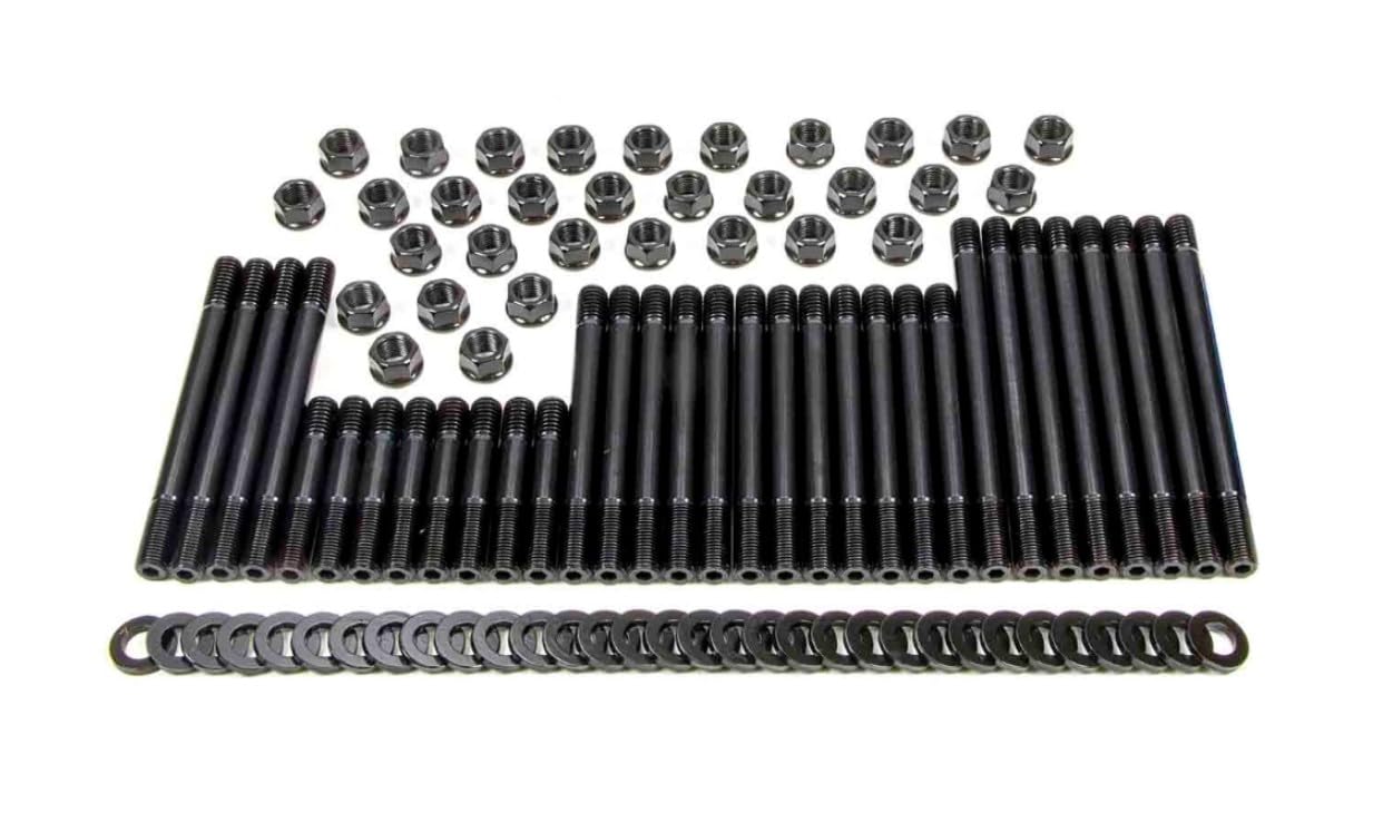 ARP 235-4019 Black Oxide Pro Series 6-Point Cylinder Head Stud Kit for Big Block Chevy Mark IV with Edelbrock Victor Head