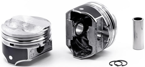 Piston Set KB Performance 9904HC.STD +4cc Domed for Small Block Chevrolet