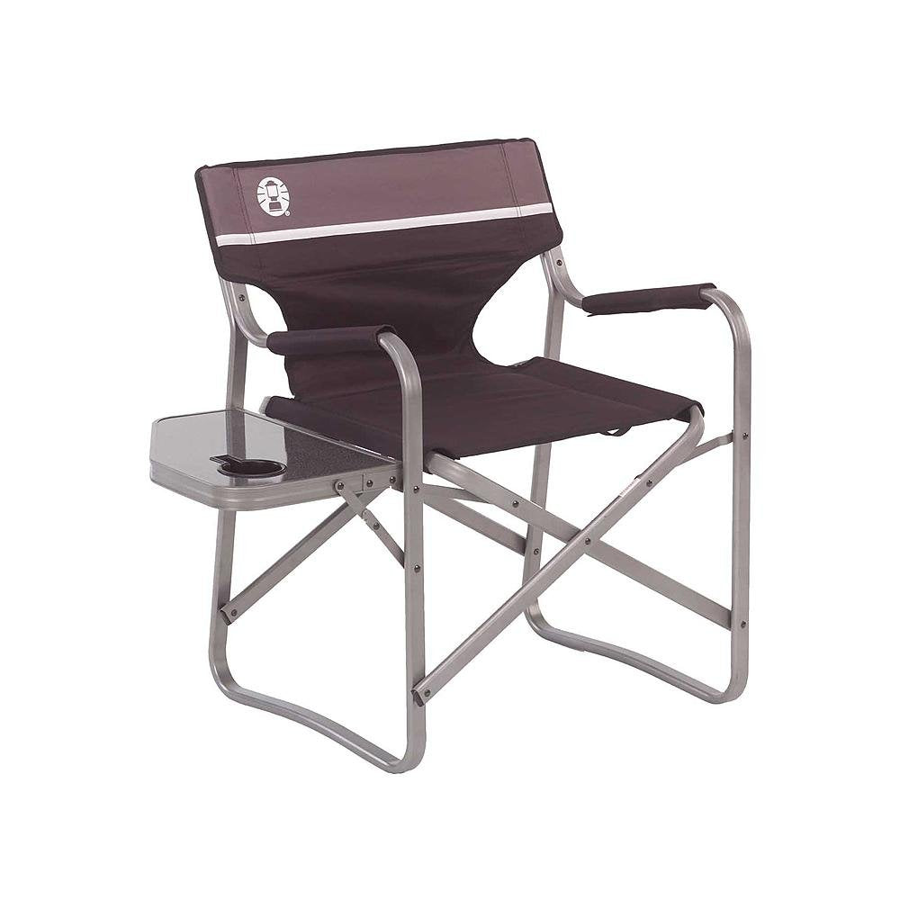 Chair Deck Aluminum W/Side Table Made by Coleman 2000020293
