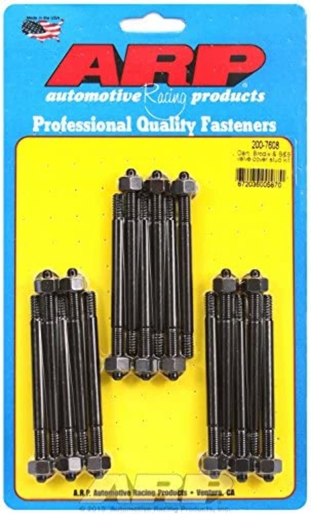 ARP 200-7608 Valve Cover Stud Kit 6-Point - 16 Piece 1/4"-20