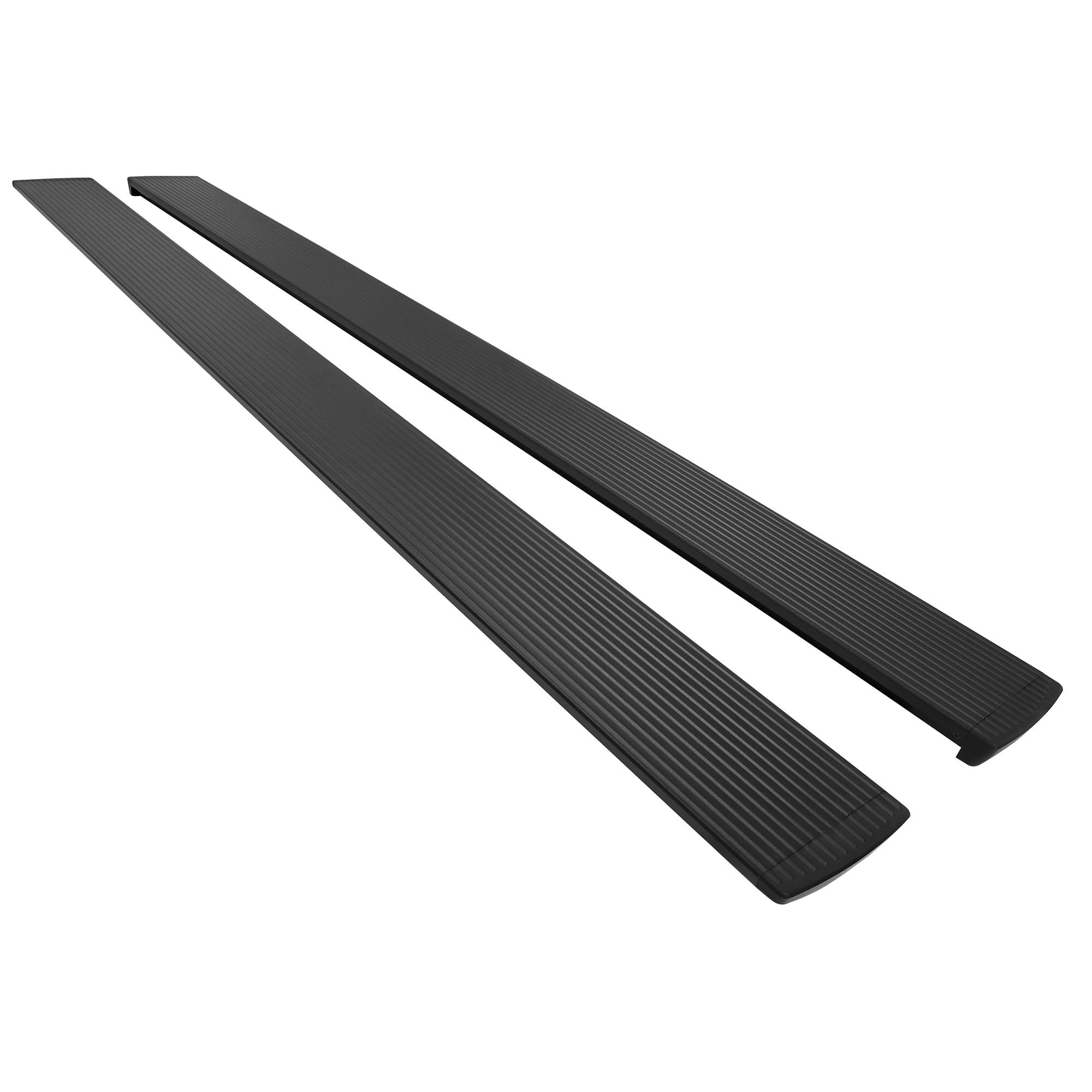 Westin Pro-E Running Boards, 6 in Wide, Power-Deploying, Illuminated, Aluminum, Black Anodized, Crew Cab, GM Compact Truck 2015-24, Pair