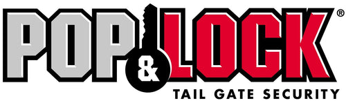 Pop & Lock PL5401 Manual Tailgate Lock with Bolt Codeable Technology for Barcelona Red Toyota Tacoma