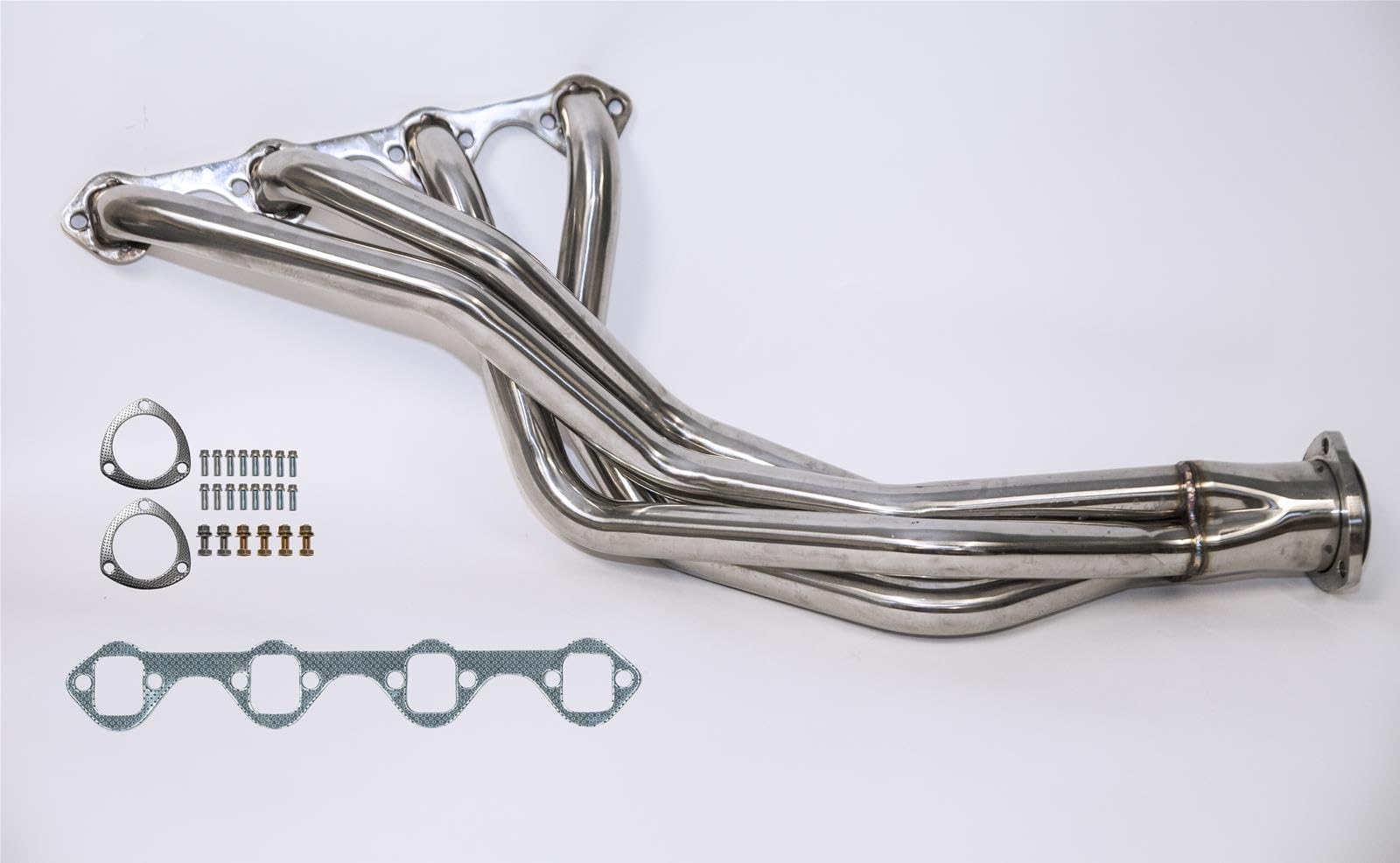 Stainless Steel Scott Drake 289/302 Long Tube Headers, Compatible with 1966-1977 Ford Bronco, Model C6TZ-9430-SS