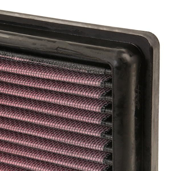 K&N Engine Air Filter: Replacement Car Air Filter, Reusable, Clean Every 75,000 Miles, Washable, Premium: Compatible with 2012-2019 OPEL/VAUXHALL (Adam), 33-3011