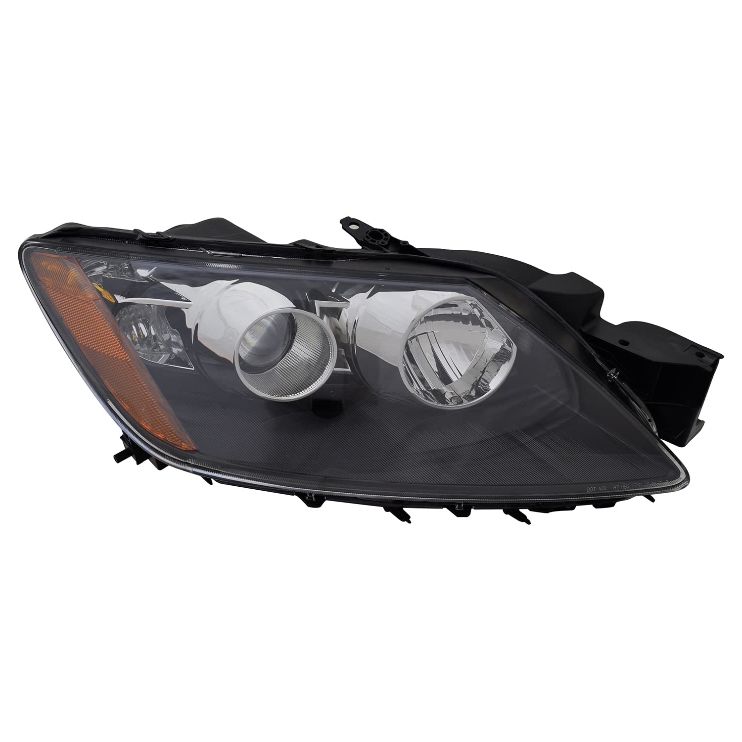 Right TYC Headlight Assembly Compatible with 2010-2011 Mazda CX-7