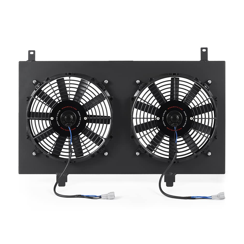 Nissan Mishimoto 350Z Performance Aluminum Fan Shroud Kit, 2003-2006, Black