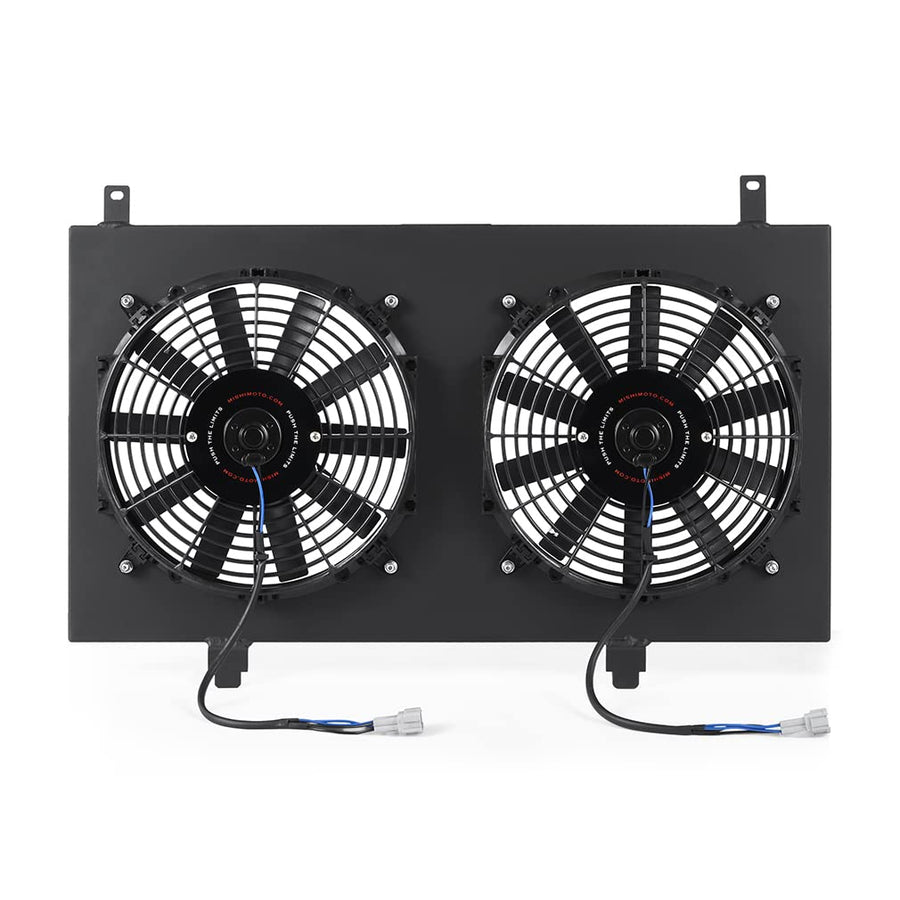 Nissan Mishimoto 350Z Performance Aluminum Fan Shroud Kit, 2003-2006, Black