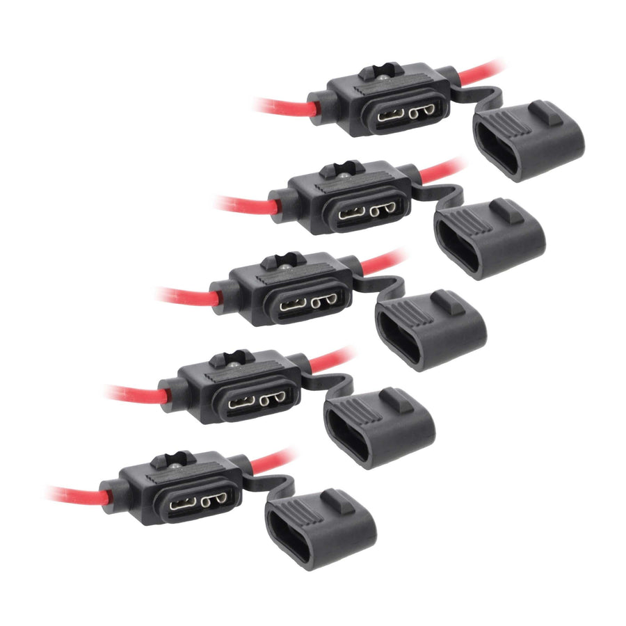 12Ga Metra Brands ATC Fuse Holder w/LED, 5 pcs
