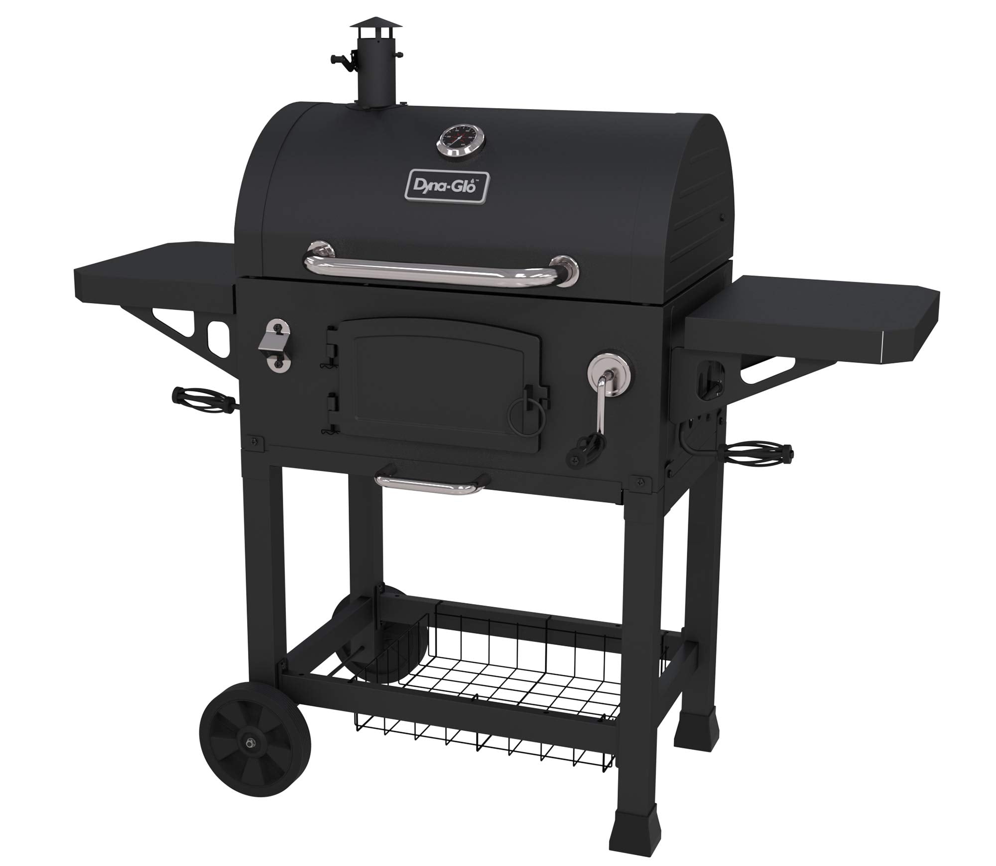Dyna-Glo Heavy Duty DGN486DNC-D Charcoal Grill, Large, Black