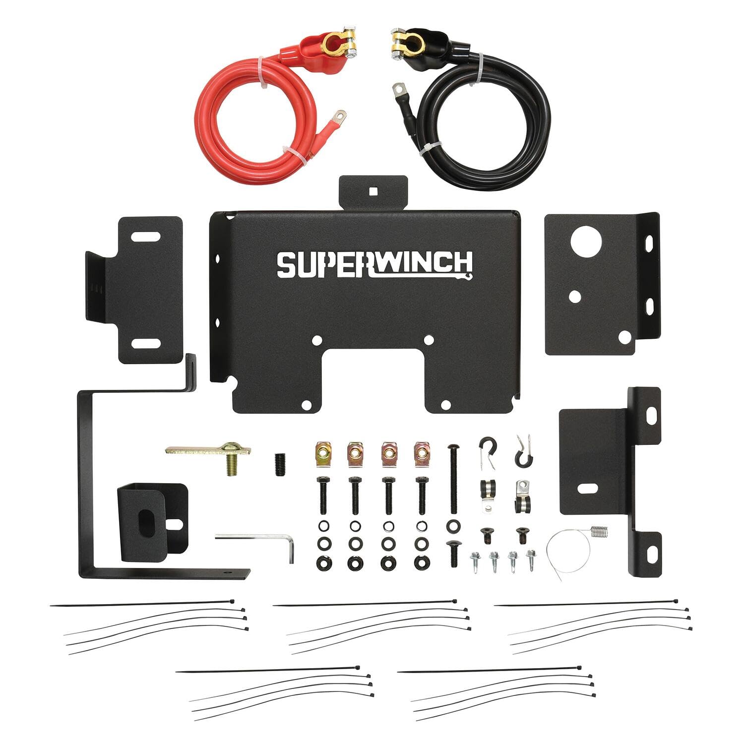 Auxiliary Superwinch Battery Mount fits 2020-2025 Gladiator 2018-2026 Wrangler JL