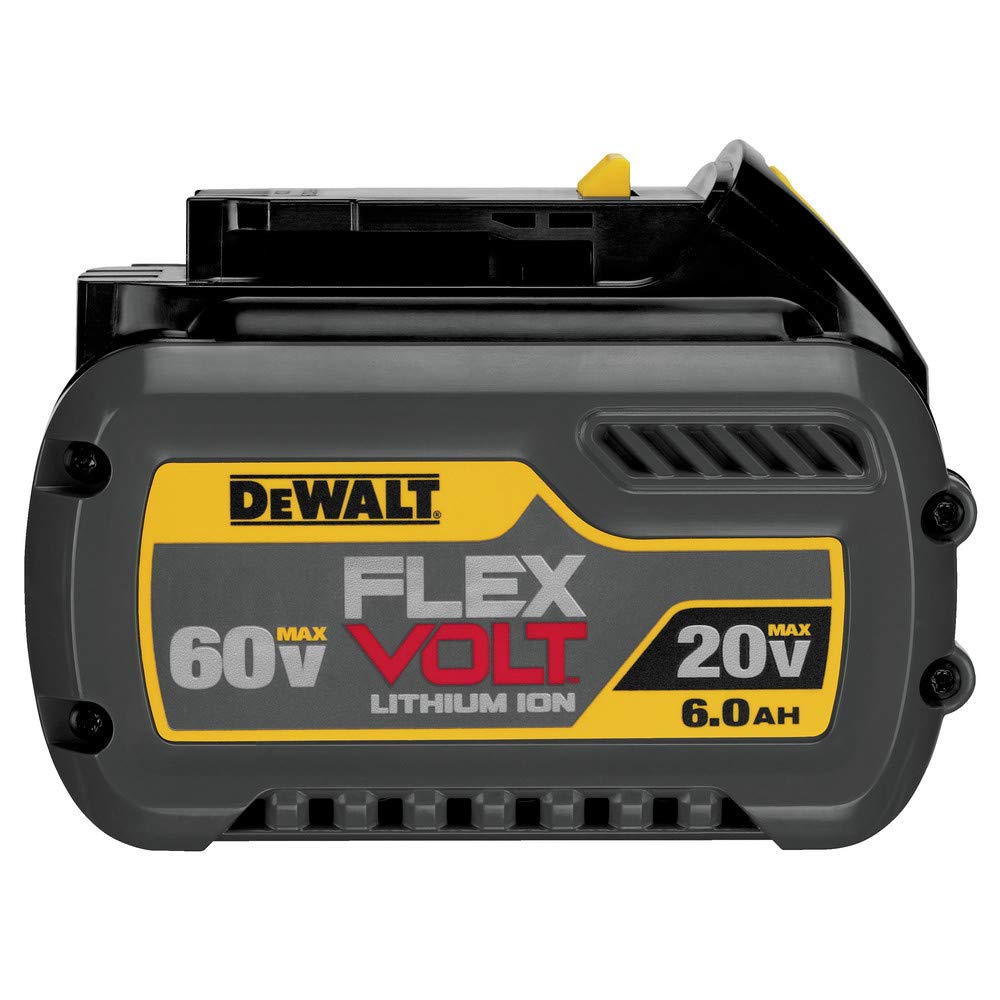FLEXVOLT DEWALT 20V/60V MAX Lithium Ion Battery, 6.0-Ah (DCB606)
