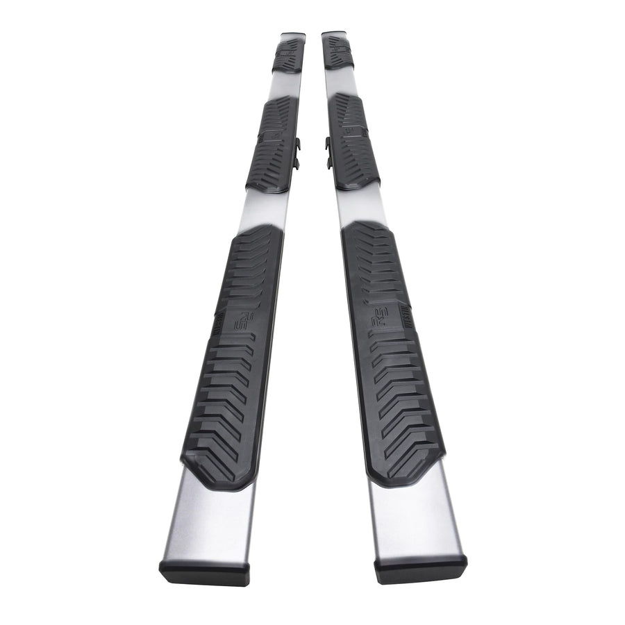 Westin R5 M-Series 28-5234760 Wheel-to-Wheel Nerf Bars XD fits 2020-2025 Silverado Sierra 2500 3500 Crew Cab 6'5" Bed Polished Pair