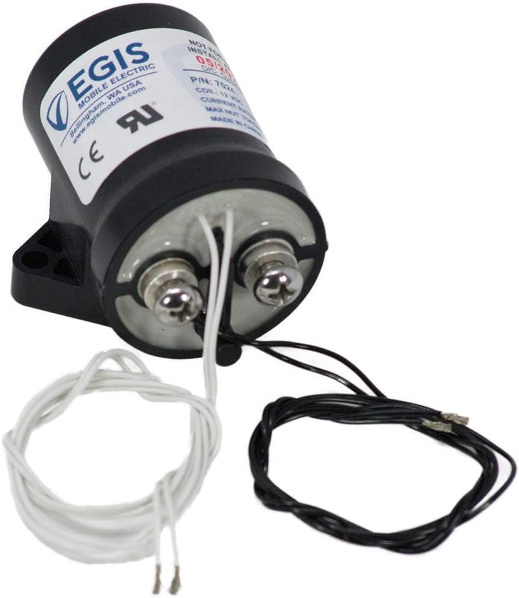 Egis 12V Contactor 100A w/Aux Contacts