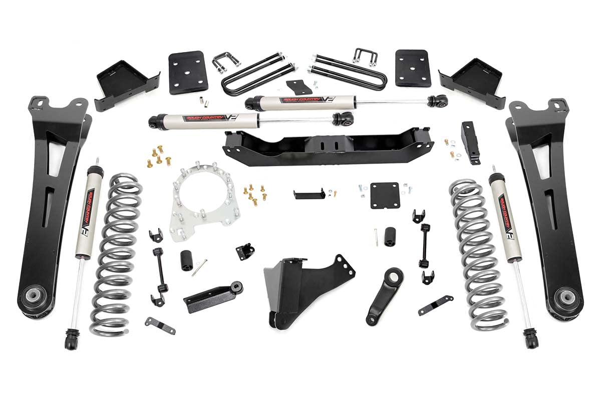 6" Radius Arm Lift Kit Rough Country for 17-22 Ford Super Duty 4WD - 55470