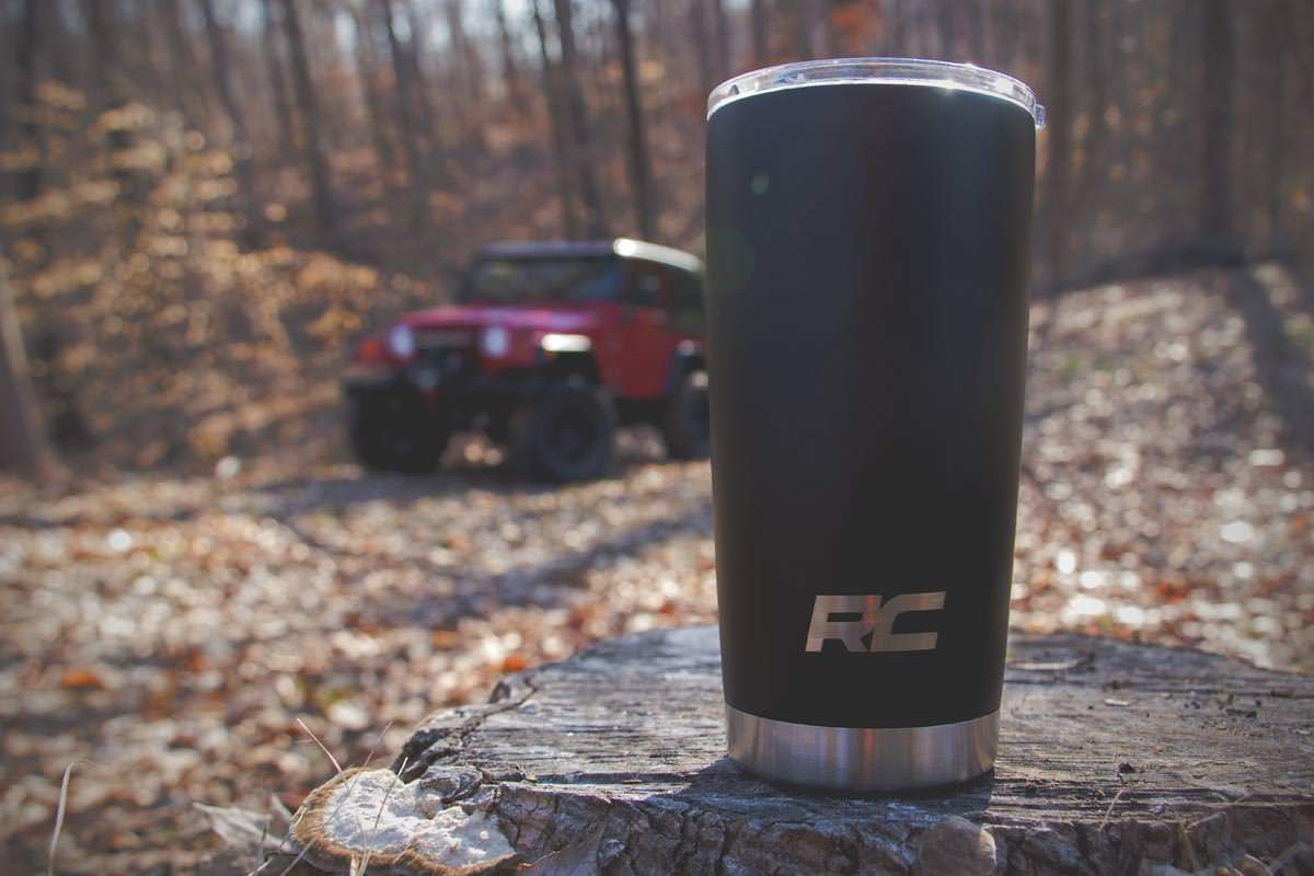 Rough Country Travel Mug Tumbler, Double Wall 20-oz