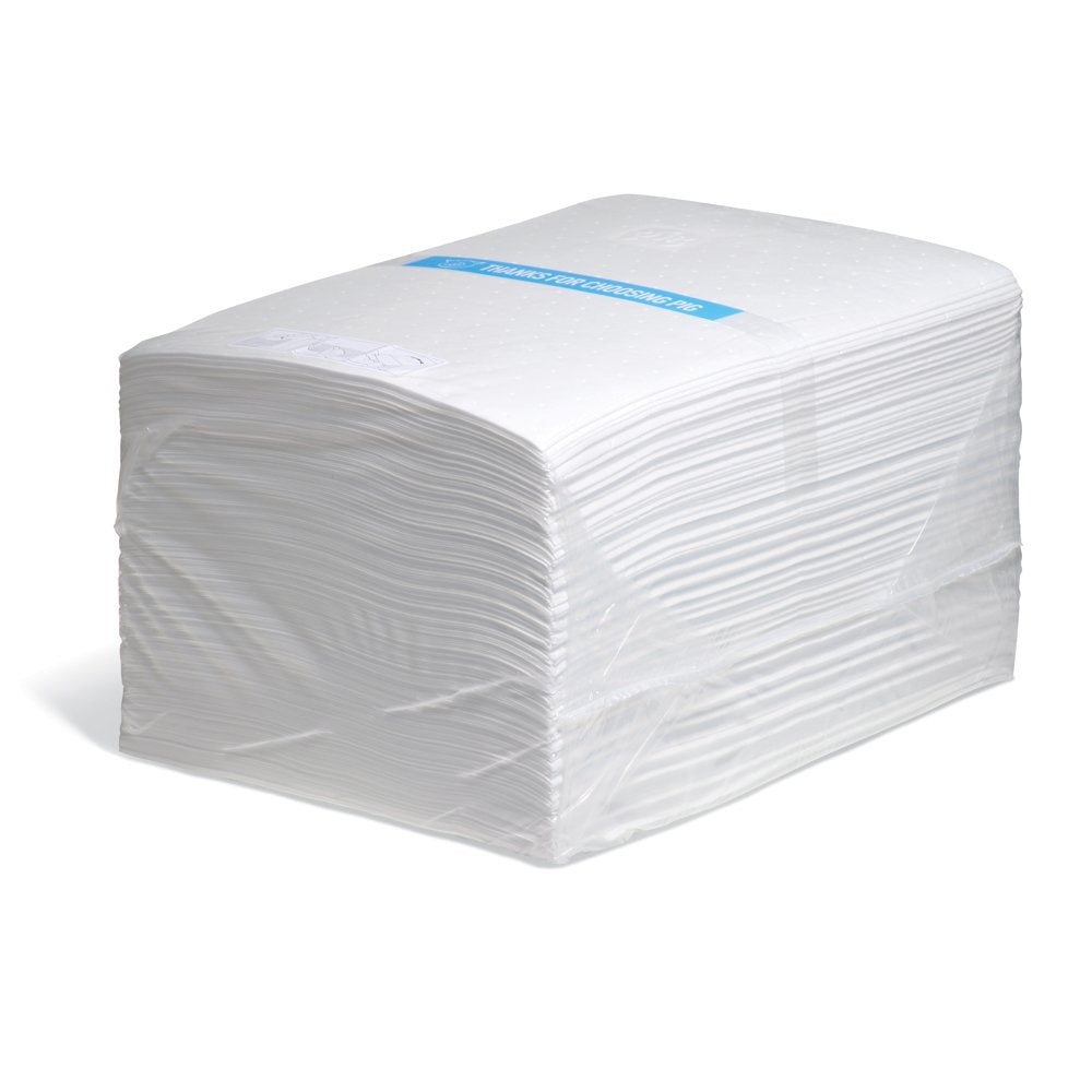 Oil Mat PIG - Oil-Only Absorbent Mat Pad - 200 Pads per Bag - 15" x 20" Pad - Absorbs up to 14 Ounces per Pad - MAT423