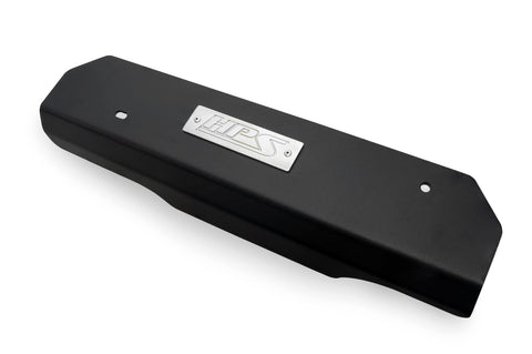 HPS Aluminum Black Belt Cover Kit Compatible for 2015-2021 Subaru WRX 2.0L Turbo, 71-102WB