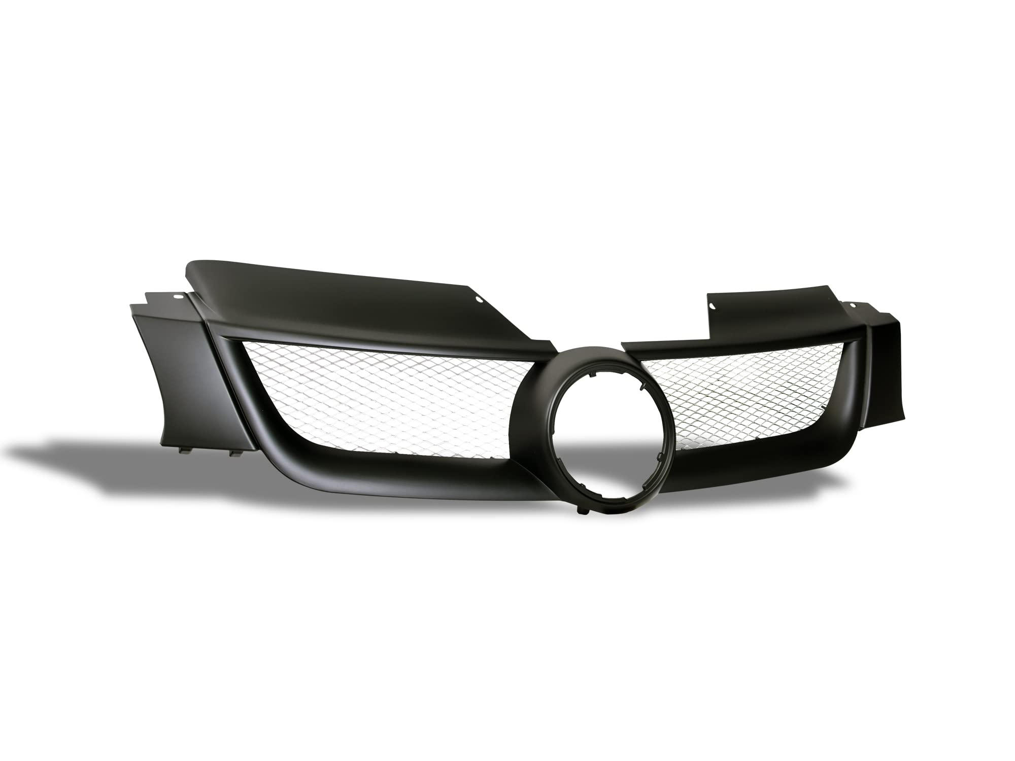 7165403 Armordillo USA Mesh Front Grill Grille - Matte Black Fits 2006-2009 Volkswagen Rabbit
