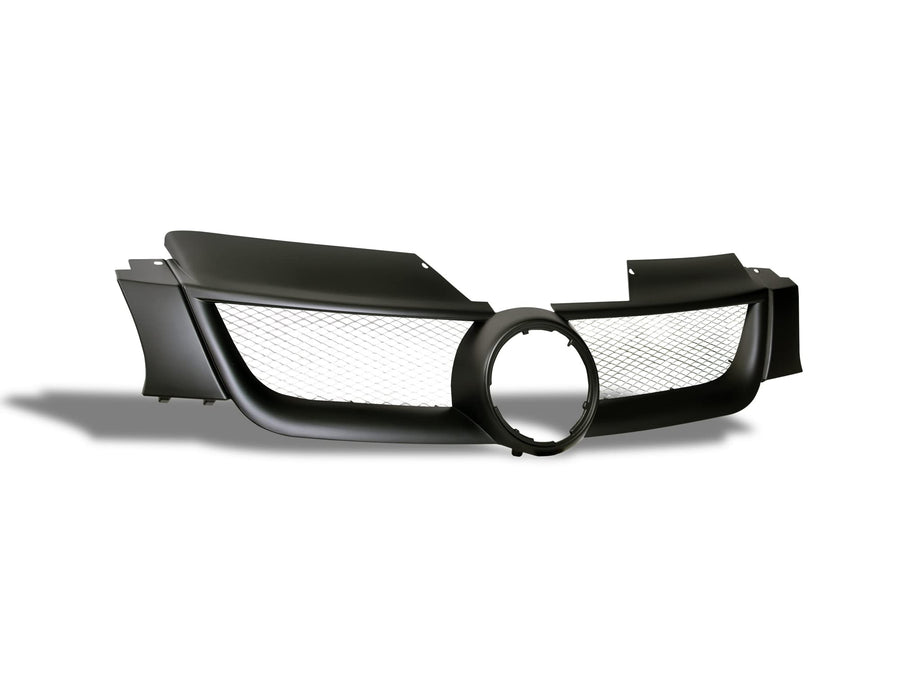 7165403 Armordillo USA Mesh Front Grill Grille - Matte Black Fits 2006-2009 Volkswagen Rabbit