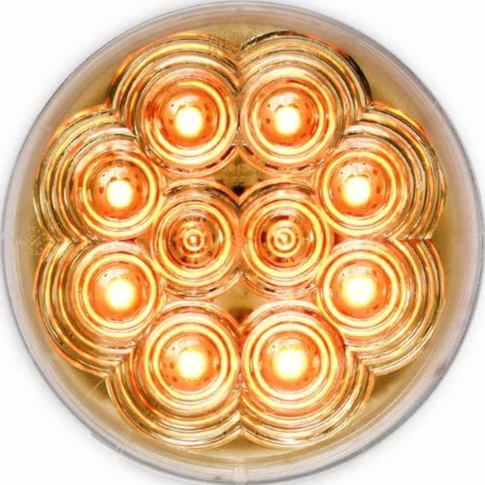 M817TA-2C Peterson Mfg Led Turn Signal, Clear Lens, Mv