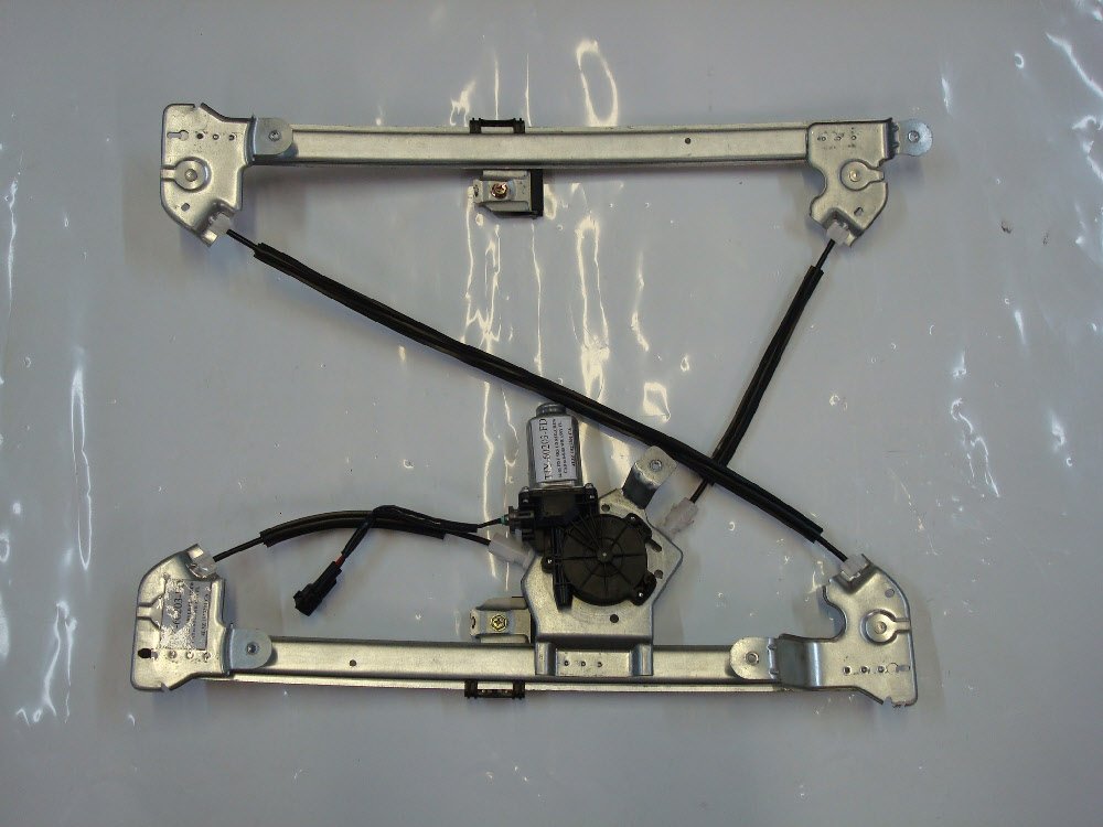 Power Window Motor and Regulator Assembly TYC 660270 Front Left-Side Compatible with 2004-2008 Ford F- Series Pickup (Hvy Dty)