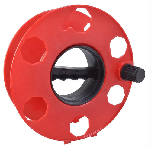 RED/BLACK CORDSTOR, CORD STORAGE REEL W