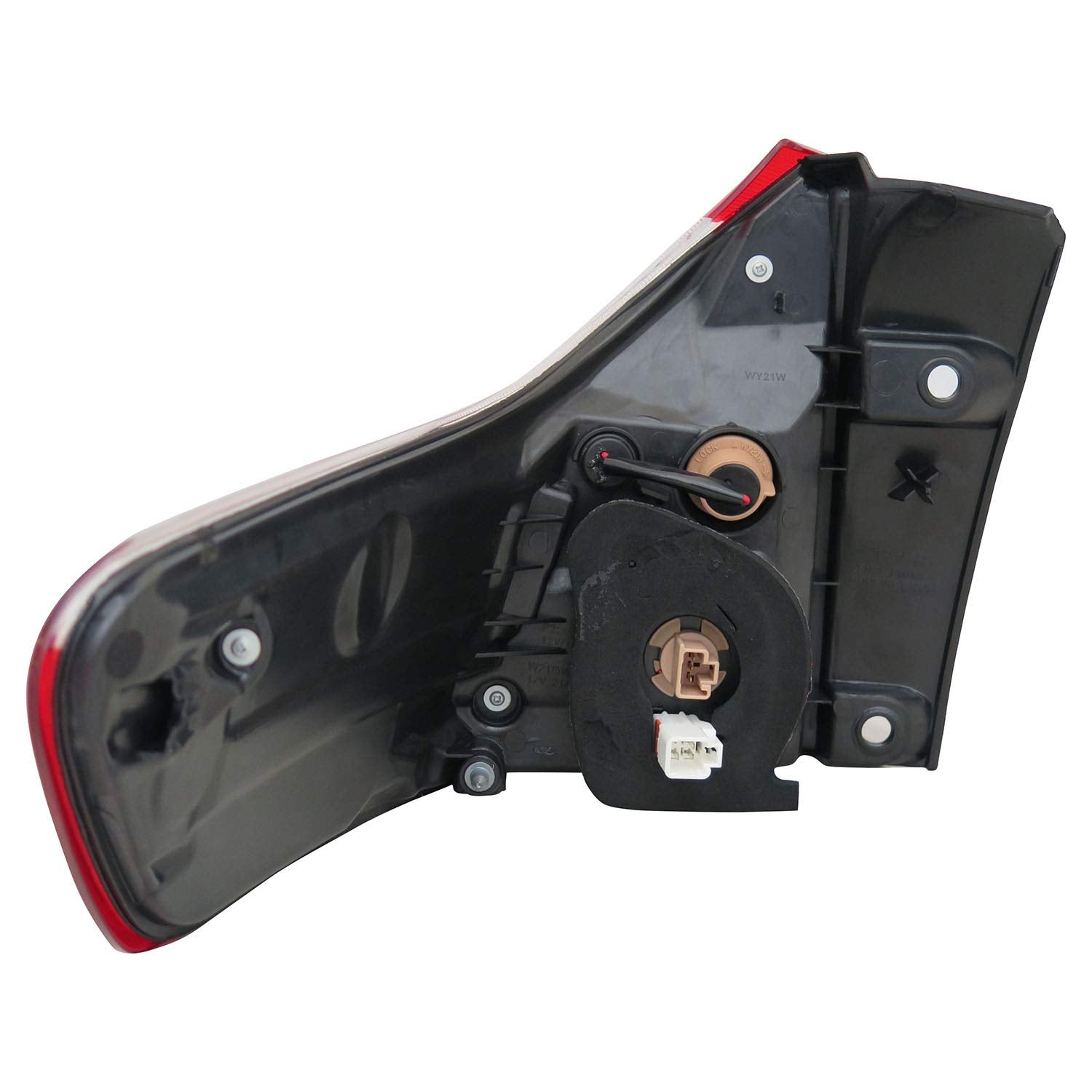 Right TYC Tail Light Assembly Compatible with 2015-2019 Toyota Sienna