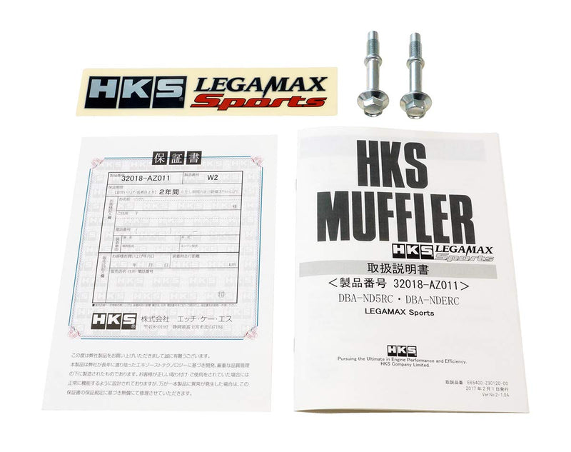 ND5RC Legamax Sports Exhaust System Kit