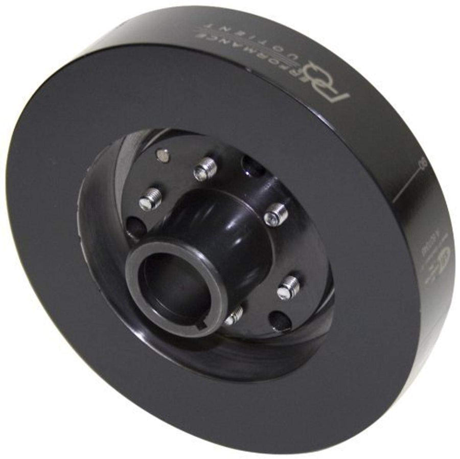 FluidGel PRW 2535001 Black 6.25" OD Internal Balance Damper for Chevy 262-350, 348-409 1955-95