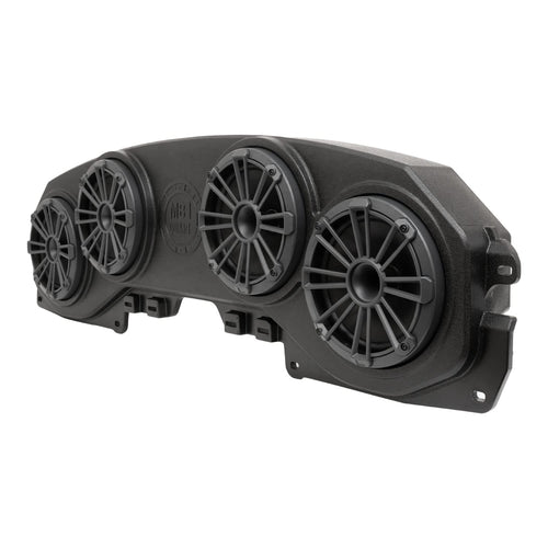 MB Quart Rear Overhead Soundbar MBQJ-48H with 8" Compression Horn Speakers, Plug & Play for Jeep Wrangler JL/Gladiator JT, Customizable Grilles - Premium Audio Upgrade