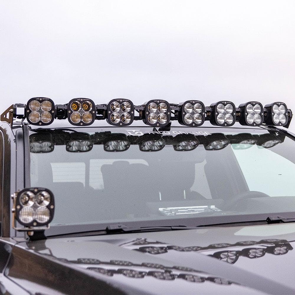 Baja Designs Linkable 8XL LED Roof Kit for Toyota Tacoma 2024+, 8 PCS XL LED Lights with Wiring Harness
