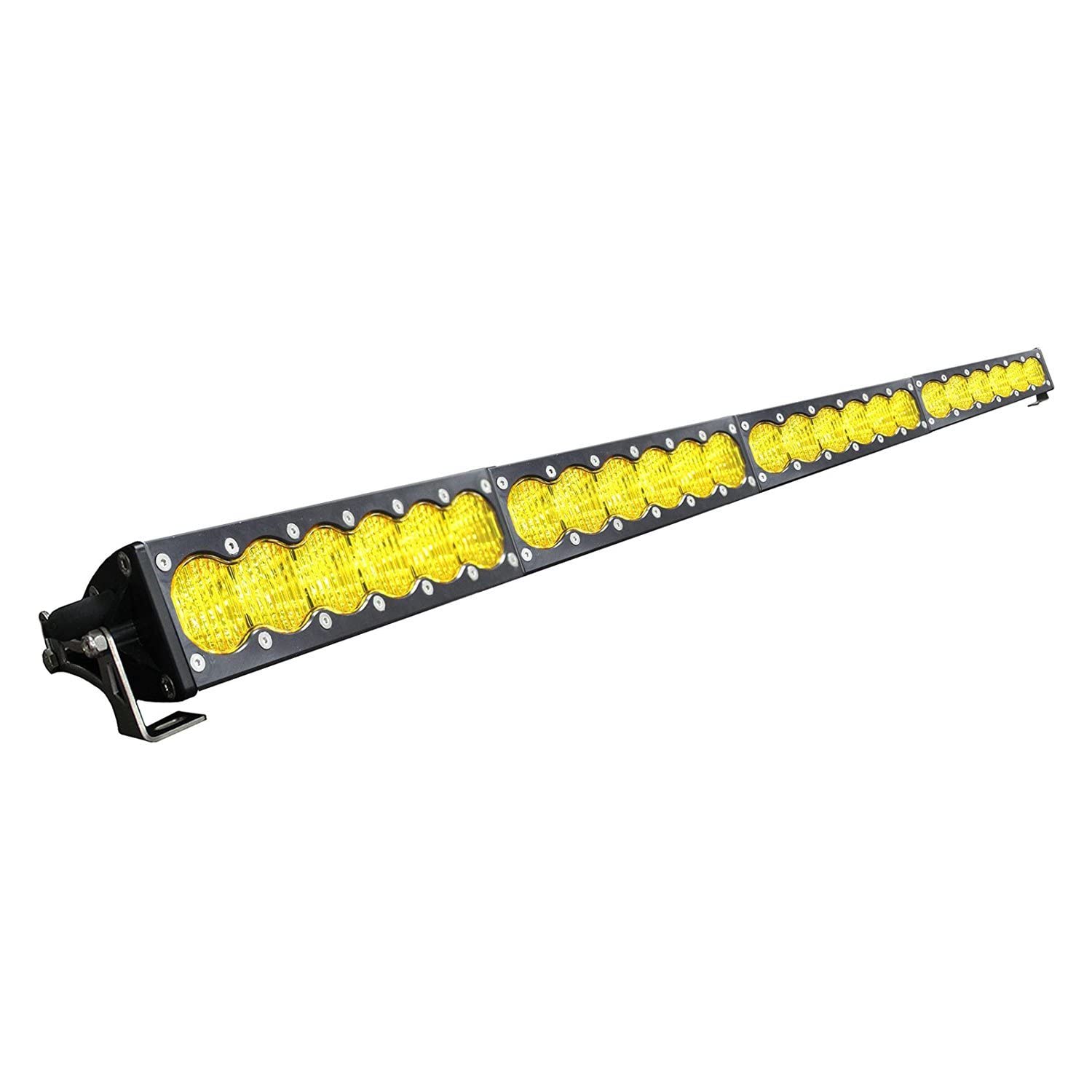 Baja Designs 40-inch OnX6+ Straight LED Light Bar for Jeeps, Off-Road 4x4, Trucks, UTV, ATV, SUV (Wide Cornering; Amber)